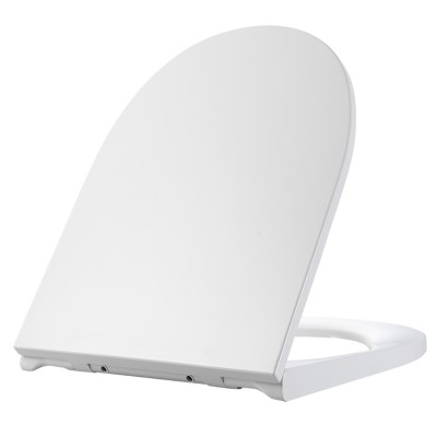 Lightning shipment UF plastic soft close wall mounted toilet seat lid