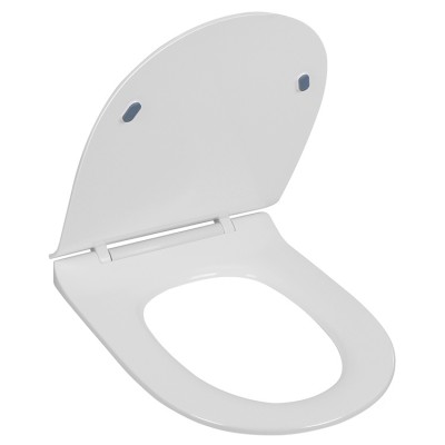 WC UF plastic white one piece toilet seat bucket cover